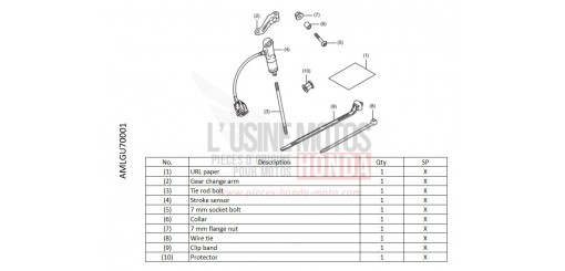 KIT,QUICK SHIFTER CRF1100D4N de 2022